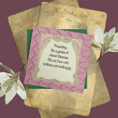 ピンクのユリ - 花の意味 友情 グリーティングカード