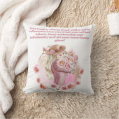 ピンクのライフピロー感動的ル クッション (ブランケット)