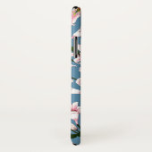 ピンクのライリーの花柄 Case-Mate iPhoneケース (裏面/右)