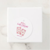 ピンクのラスベガス・バチェロレッテパーティー フェイバータグ (インサイチュ)