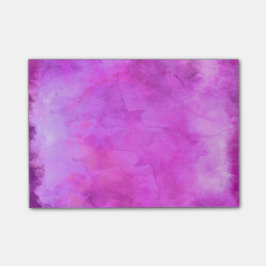 ピンクのラズベリーの水彩画の質パターン ポストイット