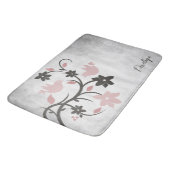 ピンクのラバパーソナライズされたバスマット バスマット (アングル)