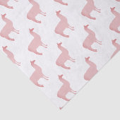 ピンクのラマ 薄葉紙 (詳細)