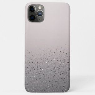 ピンクのラメ入りスパンコールキラキラ iPhone 11 PRO MAXケース