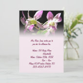 ピンクのランへの招待 招待状 (スタンド正面)