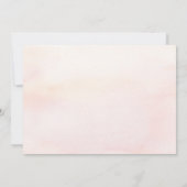 ピンクのランガン パンファズ グラス シャワー サングス サンキューカード (裏面)