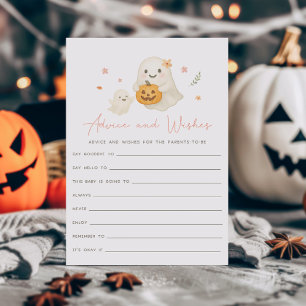 ピンクのリトルブーハロウィンのアドバイスと願い事ゲーム
