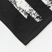 ピンクのリブだけで乳がんと闘う人はいない フリースブランケット (角)