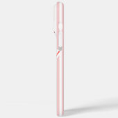 ピンクのリボンが可愛い「祝福された」iPhone 16 カバー (裏面 / 左)