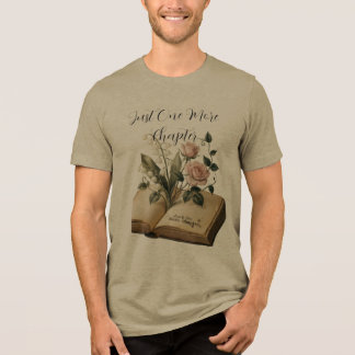 ピンクのリボンのリボン結びがされたヴィンテージの積まれた本 - ダーク トライブレンドＴシャツ
