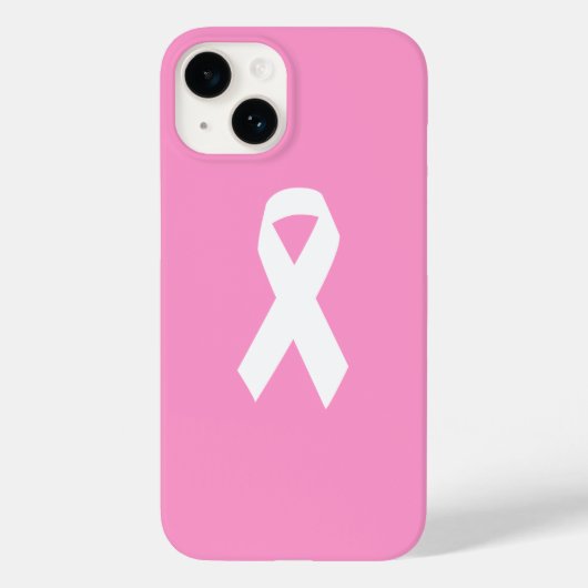ピンクのリボンアクセサリー Case-Mate iPhoneケース (裏面)