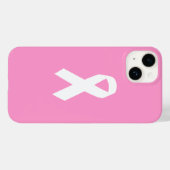 ピンクのリボンアクセサリー Case-Mate iPhoneケース (裏面 (横))