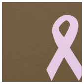 ピンクのリボンパターン（の模様が）ある生地 ファブリック (クローズアップ)