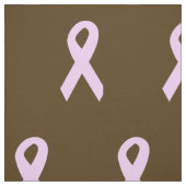 ピンクのリボンパターン（の模様が）ある生地 ファブリック (見本)