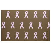 ピンクのリボンパターン（の模様が）ある生地 ファブリック (ファットクウォーター)