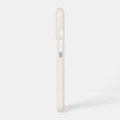 ピンクのリボン名入りギフト エレガントなコケット風デザイン iPhone 16ケース (左側面)