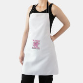 ピンクのリボン啓発活動のバウ 🎀💗 エプロン (インサイチュ)