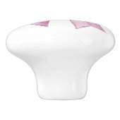 ピンクのリボン家具 セラミックノブ (側面)