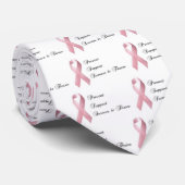 ピンクのリボン1のタイ ネクタイ (ロール)