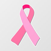 ピンクのリボン ウィンドウサイン (シート)