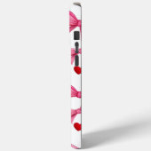 ピンクのリボン Case-Mate iPhoneケース (裏面 / 左)