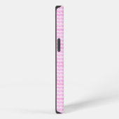 ピンクのリボン iPhone 13 カバー (右側面)