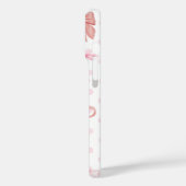 ピンクのリボンiPhoneケース Case-Mate iPhoneケース (裏面 / 左)