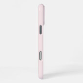ピンクのリボンiPhoneケース iPhoneケース (右側面)