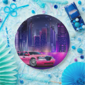 ピンクのリモリモジンシティースイート16歳の誕生日パーティー ペーパープレート (パーティー)