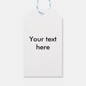 ピンクのリンゴの花 ギフトタグ (裏面)