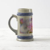 ピンクのリンゴの花 ビールジョッキ (左)