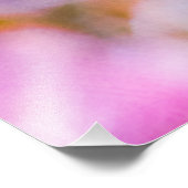 ピンクのリンゴの花 フォトプリント (角)