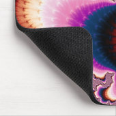 ピンクのルーツ – フラクタルマウスパッド マウスパッド (コーナー)