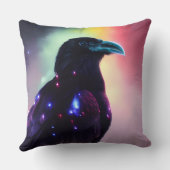 ピンクのレイベン クッション (裏面)