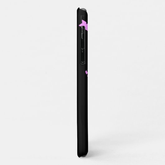 ピンクのレタリング Case-Mate iPhoneケース (裏面/左)