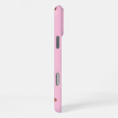 ピンクのレディバグ iPhoneケース (右側面)