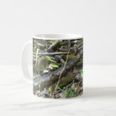 ピンクのレディースリッパーラン コーヒーマグカップ (正面左)