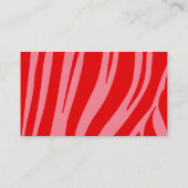 ピンクのレトロヴィンテージブックベビー要求カード エンクロージャーカード (裏面)