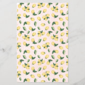 ピンクのレモンは彼らはむしろゲームカードをシャワーするだろう チラシ (裏面)