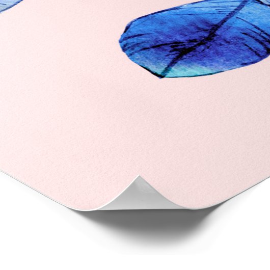 ピンクのレンガの壁は、背景の抽象、アーチに使用 ポスター (角)