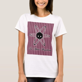 ピンクのロゴ Tシャツ