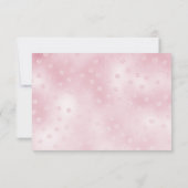 ピンクのロッキングホースサンキューカード サンキューカード (裏面)