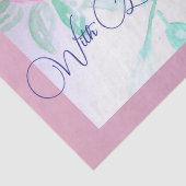 ピンクのローズウォーター色薄紫バラ花フローラ 薄葉紙 (詳細)