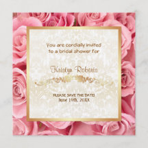 ピンクのローズエレガンス – シャワー