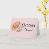 ピンクのローズカードが似合う カード (黄色い花)