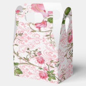 ピンクのローズギフトボックス フェイバーボックス (オープン)