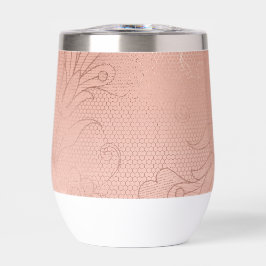 ピンクのローズグラムレ結婚ース