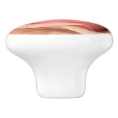 ピンクのローズセラミックプル セラミックノブ (側面)