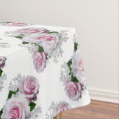 ピンクのローズブーケ テーブルクロス (インサイチュ)