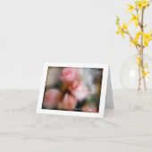 ピンクのローズブーケ#1 カード (黄色い花)